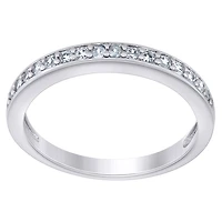 925 Silver Ring With Moissanite Ctw 0.23