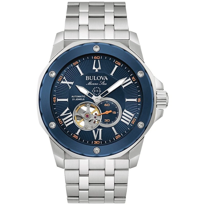 Bulova Series A Mens Stainless Steel
