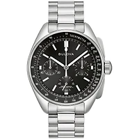 Bulova Lunar Pilot Mens Stainless Steel