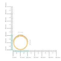 14K Gold Round Diamond Womens Star Shape Sz 7 Designer Ring 1/4 Cttw