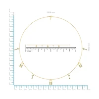 14K Yellow Gold Lock & Key Link Necklace Bracelet Jewelry Set 1/2 Cttw