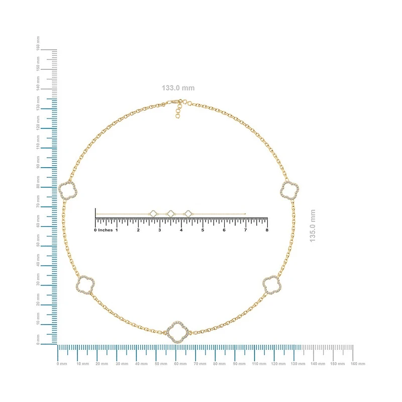 14K Yellow Gold Round Link Necklace Bracelet Set 1-1/6 Cttw