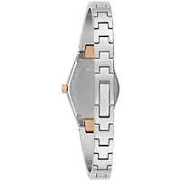 Bulova Gemini Ladies Stainless Steel