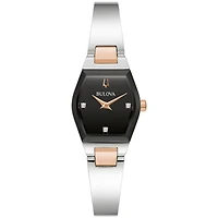 Bulova Gemini Ladies Stainless Steel