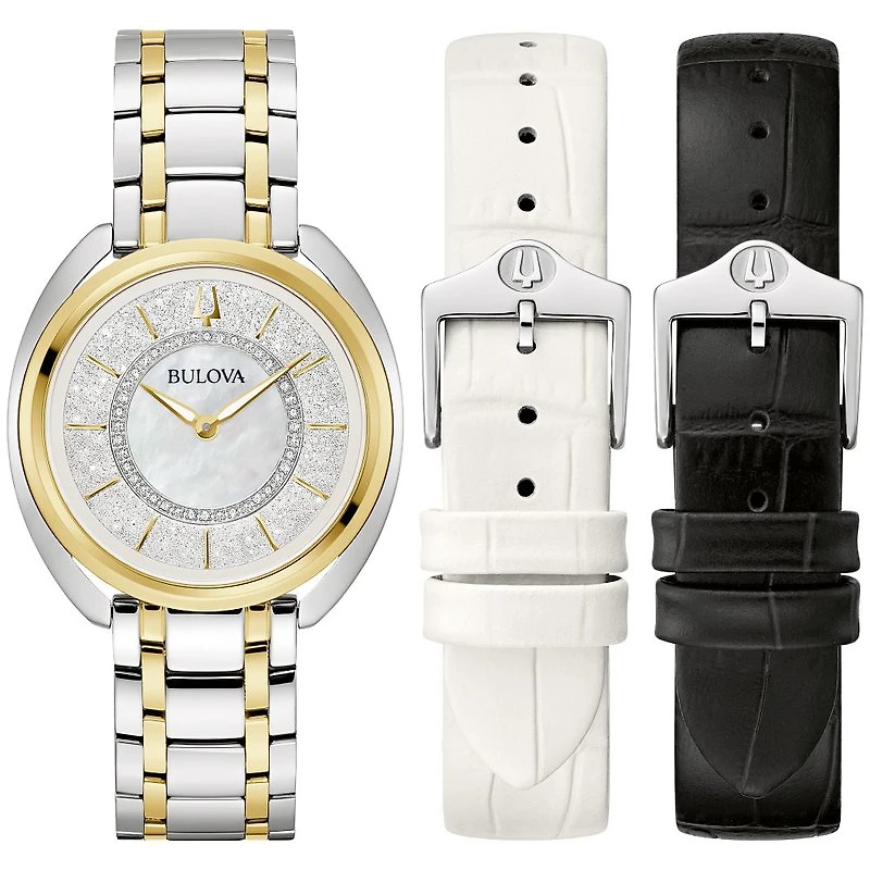 Bulova Duality Ladies Stainless Steel