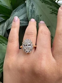 Oval Lab-Grown Diamond Ring