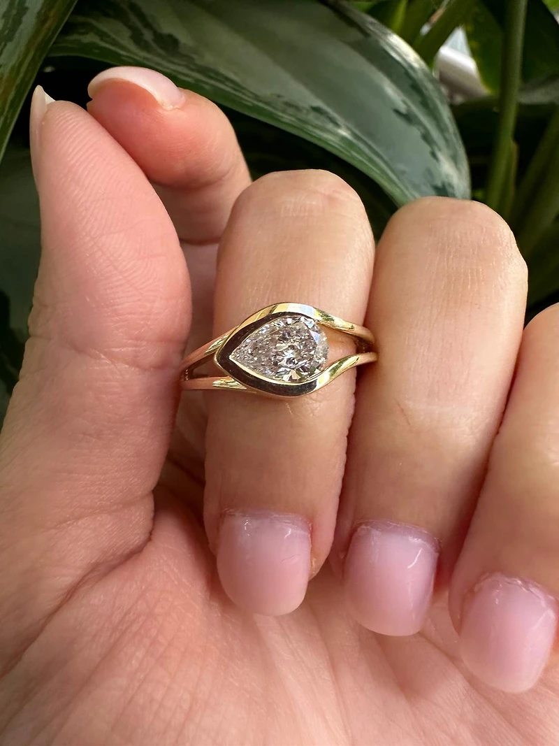 The Eye Ring Lab Grown Diamond