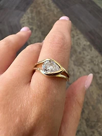 The Eye Ring Lab Grown Diamond