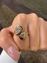 The Dual Pear Ring
