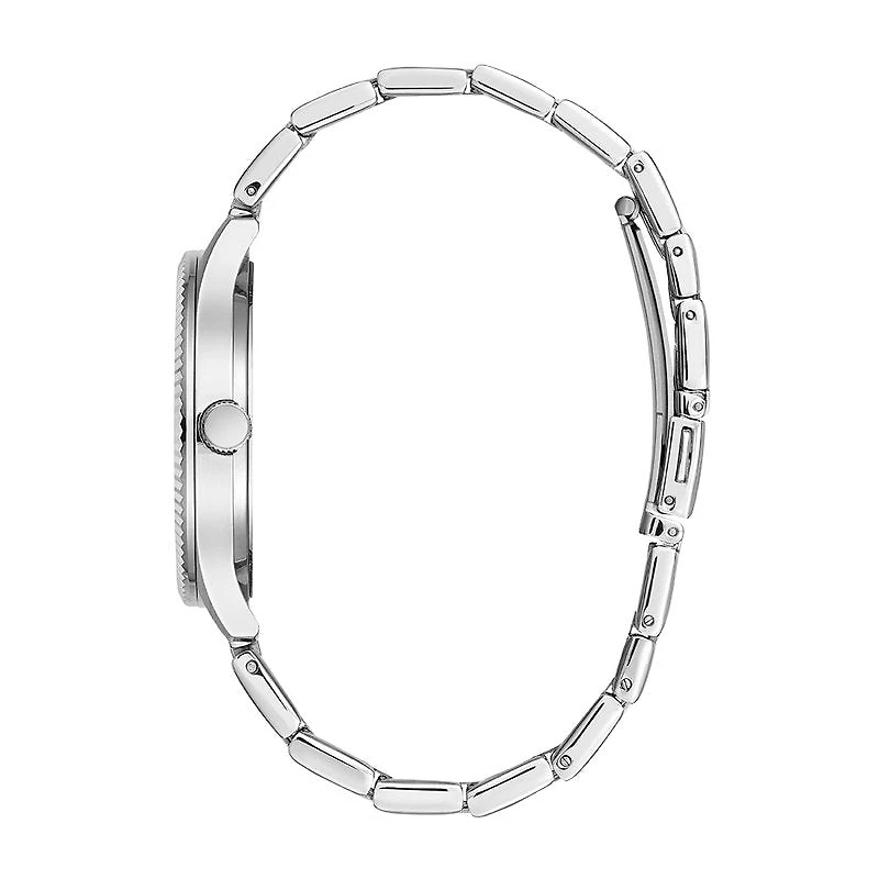 Caravelle Dress Mens Stainless Steel