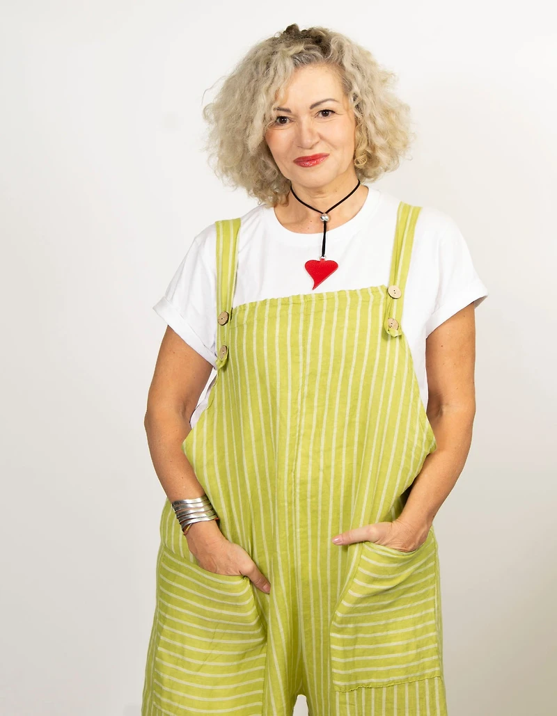 Cosima Linen Overalls