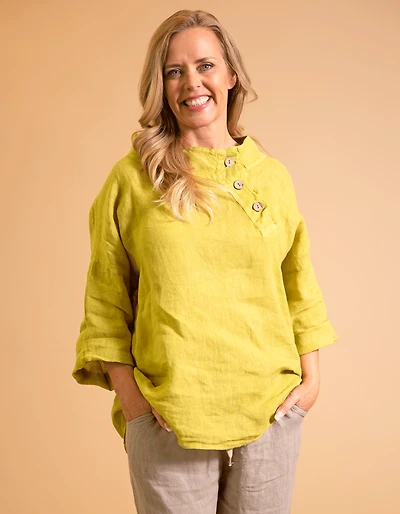 Elisa Linen Top