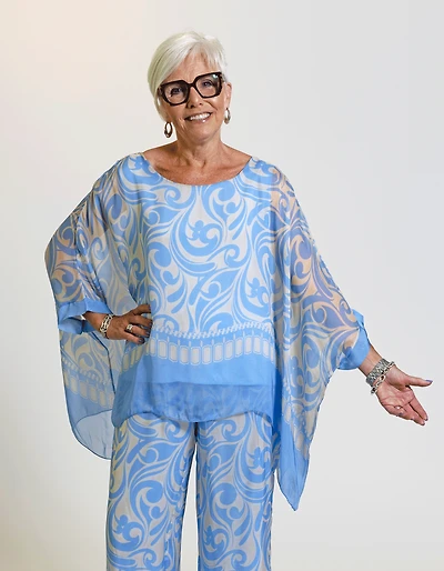 Dafne Silk Top