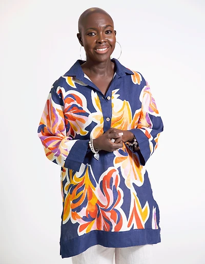 Agnola Linen Tunic