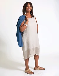 Frances Linen Dress