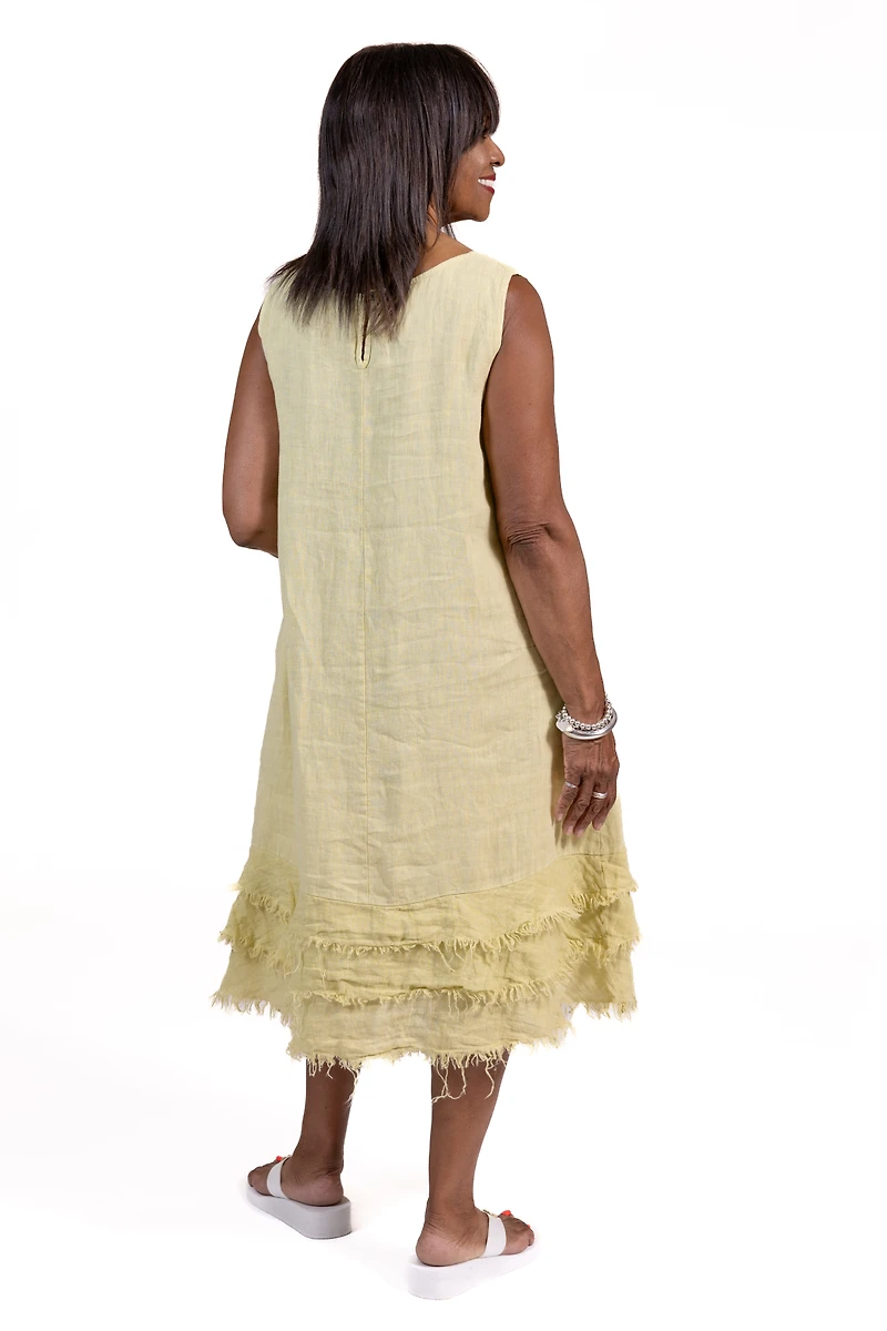 Avellina Dress in Citrine