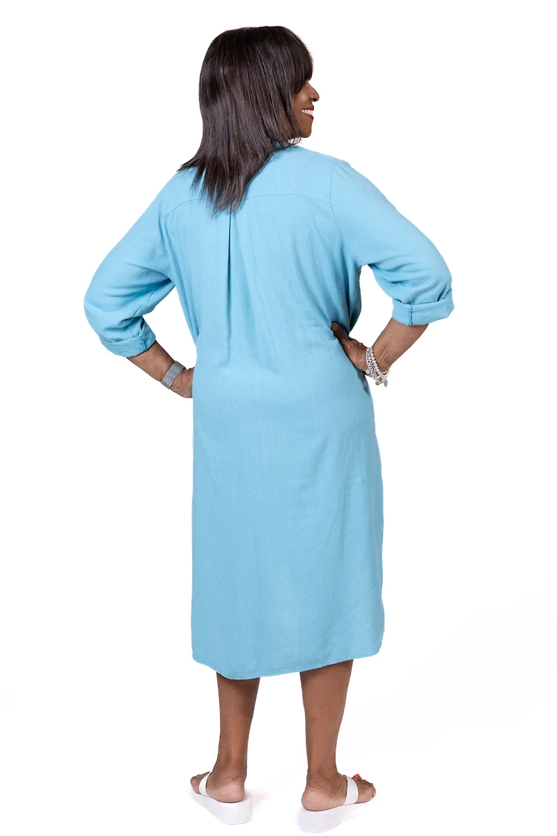 Antonella Dress in Ocean