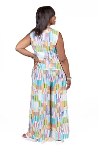 Arlette Bottoms in Citrus Sol Digital Print