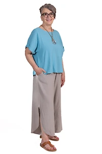 Bellina Top in Ocean