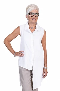 Sveva Top in Salt White