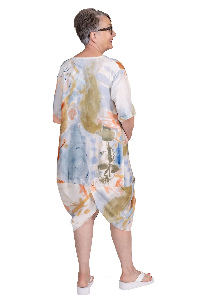 Canta Dress in Sunwashed Canvas Print