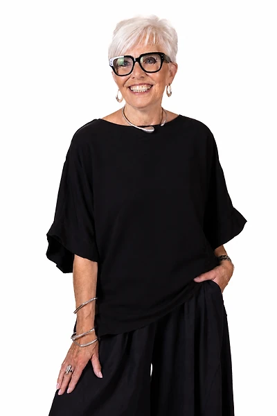 Althea Top in Black