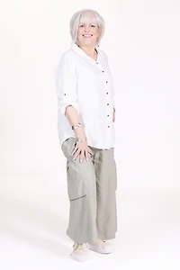 Elara Top in Salt White