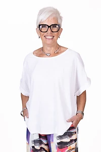 Bellina Top in Salt White