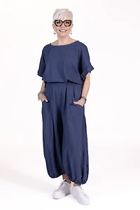 Bellina Top in Midnight