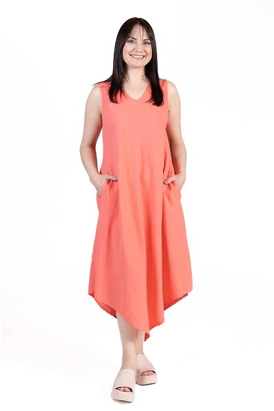 Sogno Dress in Corallo