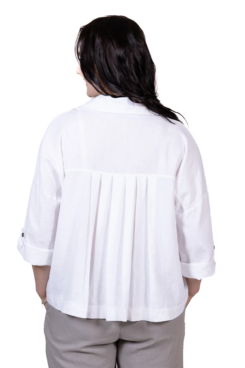 Mirella Top in Salt White