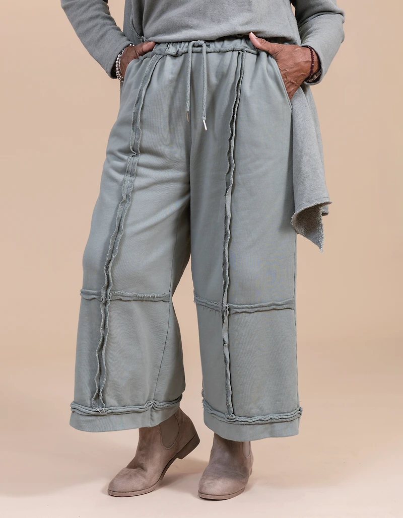 On-the-Go Wide Leg Bottoms