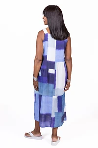 Vespera Dress in Riviera Mosaic Print