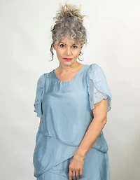 Selini Silk Dress