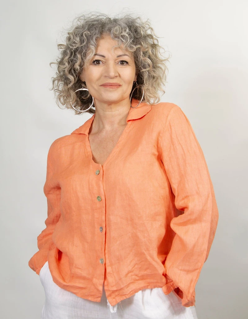 Lanza Linen Top
