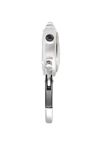 Sunray Miniclip - Black Dial Silver Case