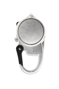 Sunray Miniclip - Black Dial Silver Case