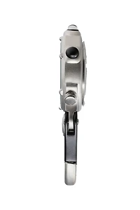 Miniclip Microlight - Silver Case Cream Dial