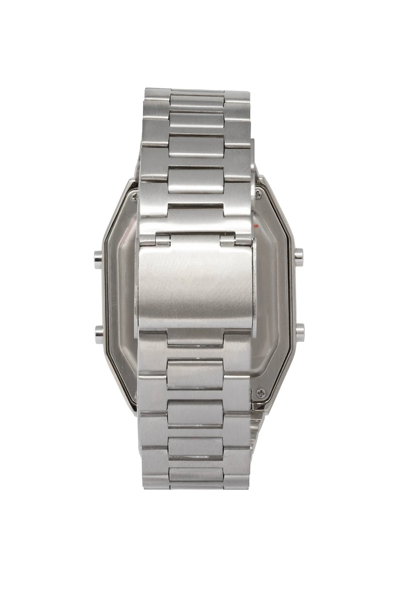 Square Dress Digi - Silver/Black