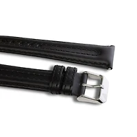 20mm Black Ridged Oil Tanned