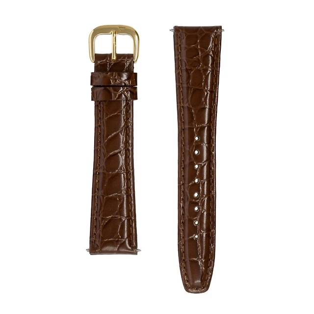 20mm Brown WR Mock Croc