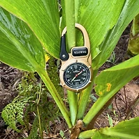 Miniclip Microlight - Army Brown with Black Dial