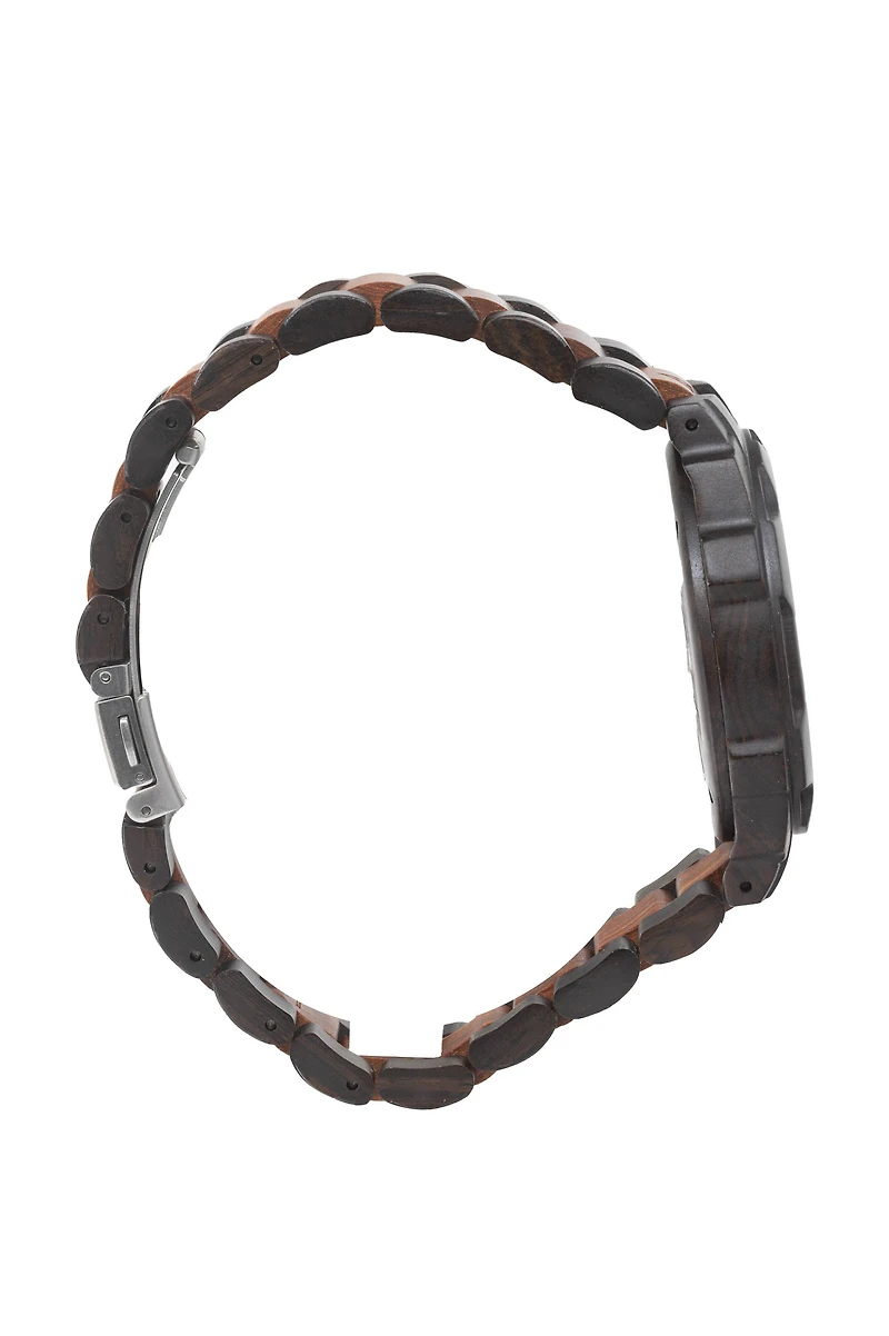 Wood Spider - Ebonywood/Red Sandalwood Case and Band. Red Sandalwood Dial