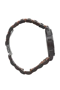 Wood Spider - Ebonywood/Red Sandalwood Case and Band. Red Sandalwood Dial