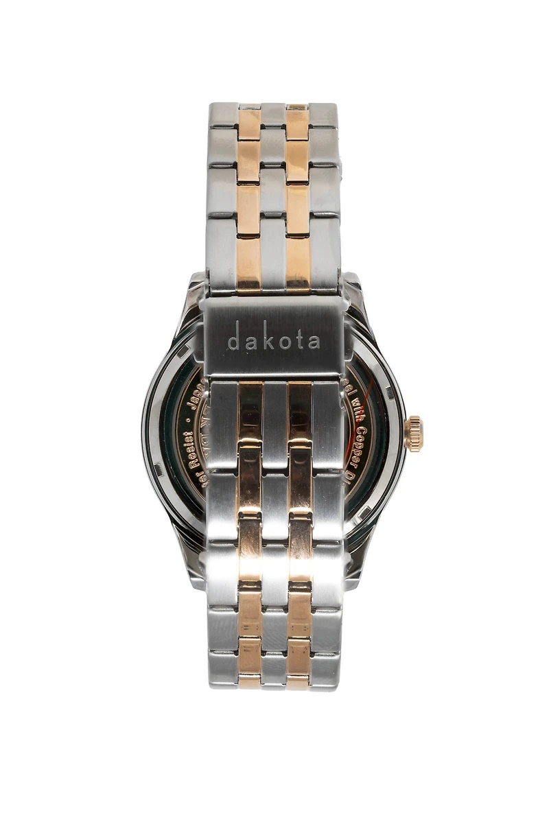 Dakota Copper - IPR TT SS Case, Copper Dial and Back, IPR TT SS Band