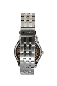Dakota Copper - SS Case, Copper Dial and Back, SS Band
