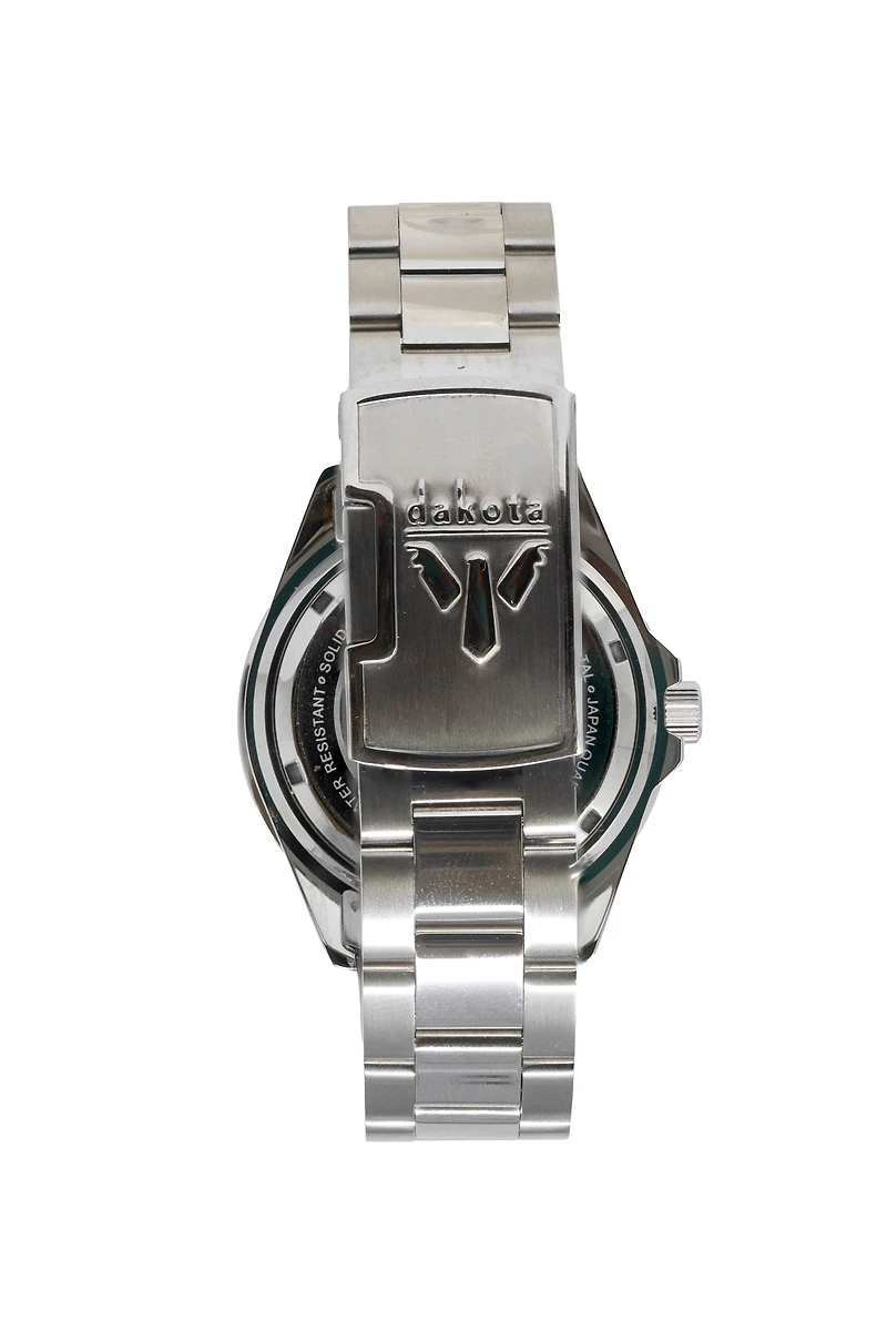 Steel 1000ft - 42mm - Stainless Steel Black Dial