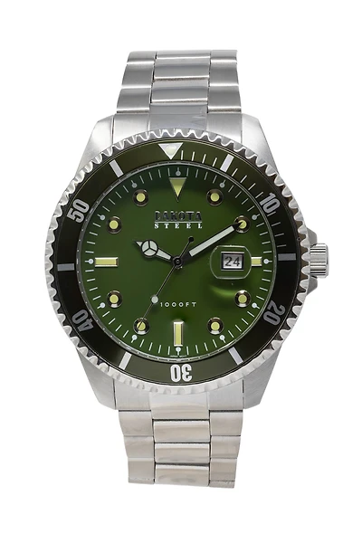 Steel 1000ft - 45mm - Stainless Steel Dark Green