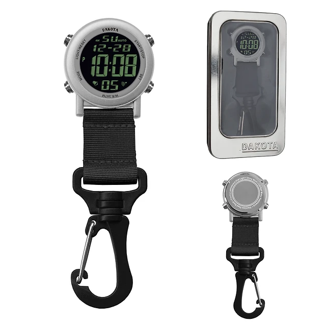 Digital Backpacker - Silver Case with Black Nylon Strap