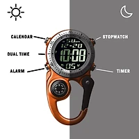 Digiclip - Orange Case Reverse LCD